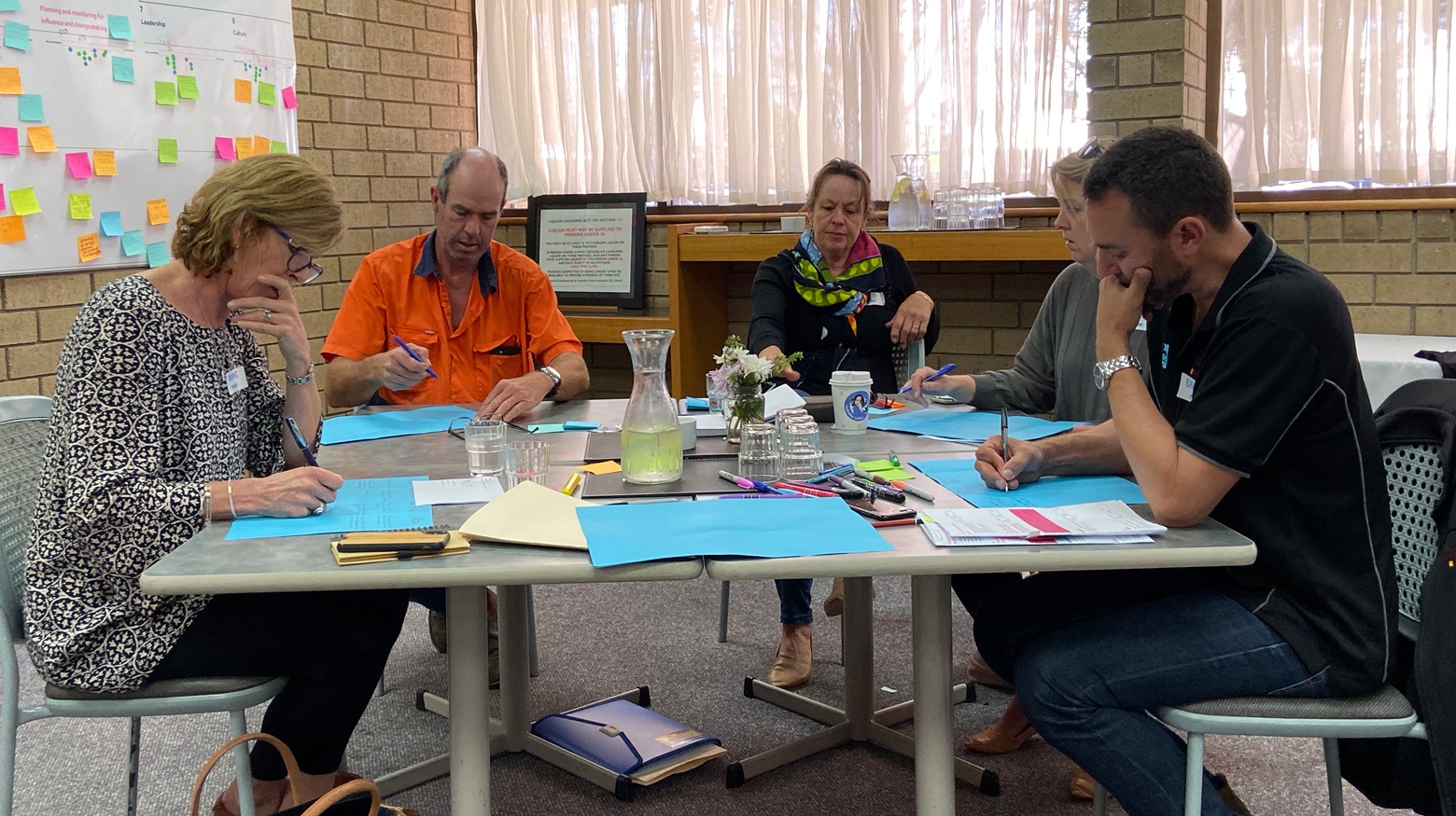 Our Town workshop in Cummins