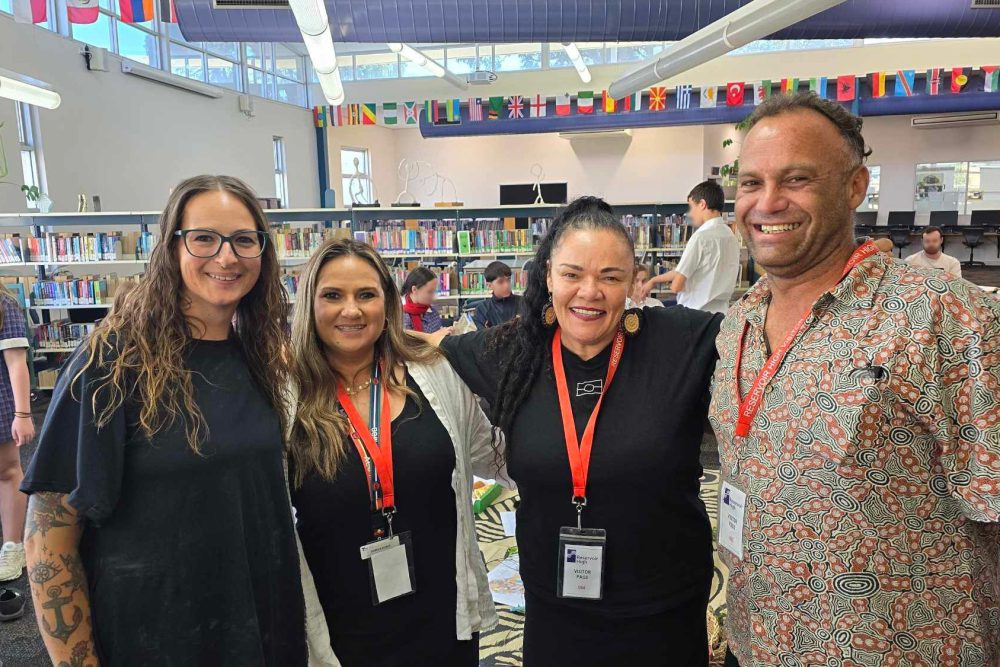 Core members L-R: Gaby, Sonya, Jem, Steve.
