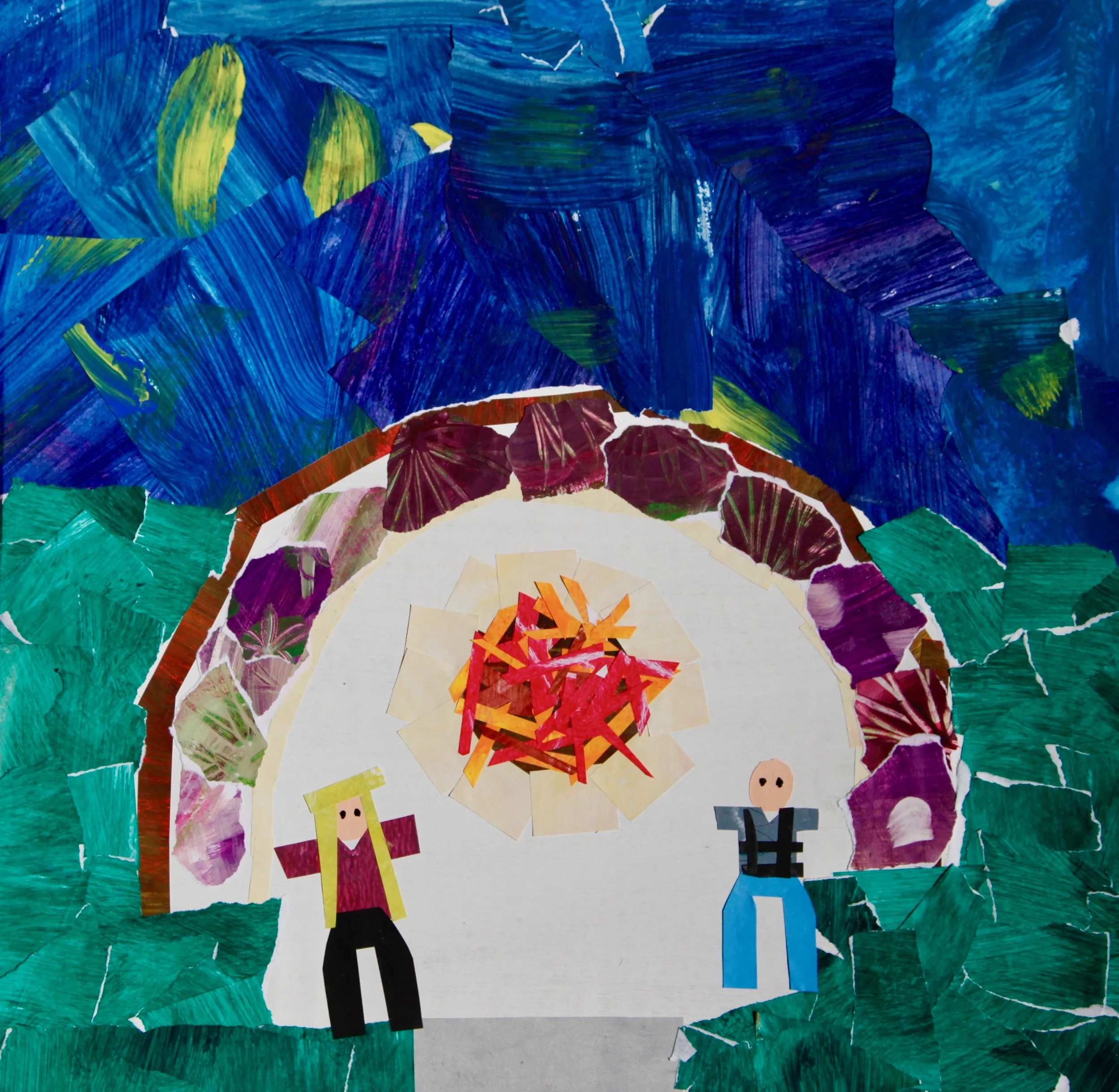 #10 “Bret is my best friend; he’s wearing his backpack double strapped – how he likes it. We’re having a bonfire together at my house.” – Lauren