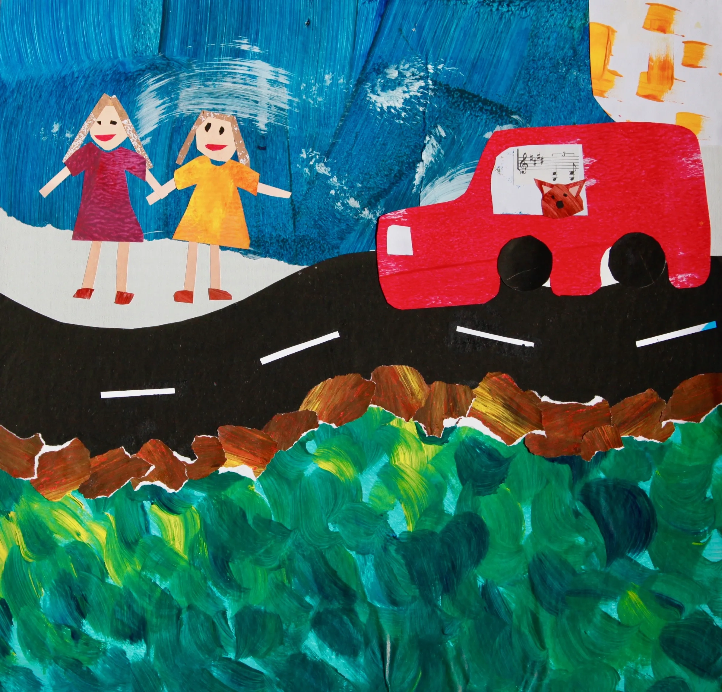 #12 “We’re spending time together going for a country drive with our dog, singing and listening to music.” – Olivia