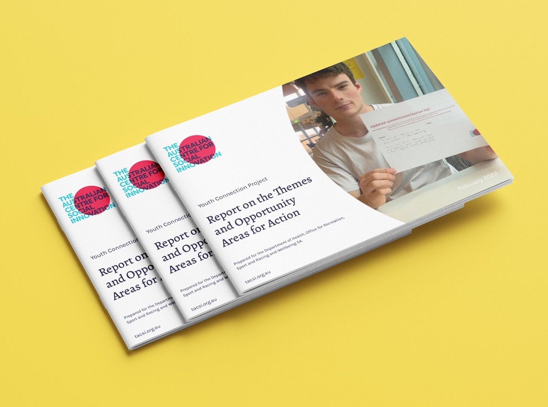 Cover of the 'Report on the themes and opportunity areas for action' report