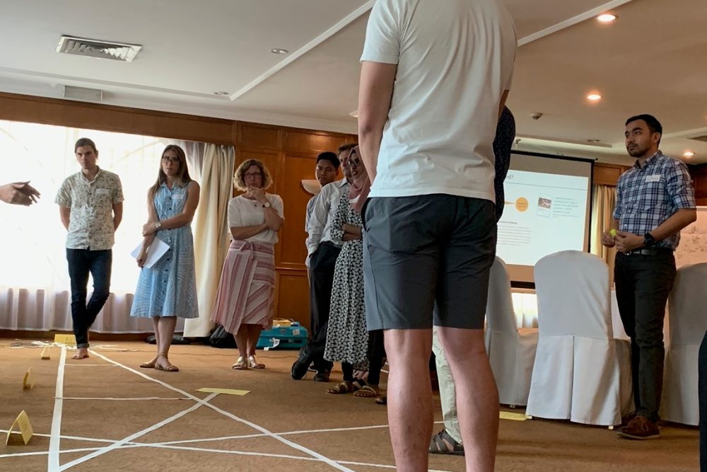 A group workshop activity
